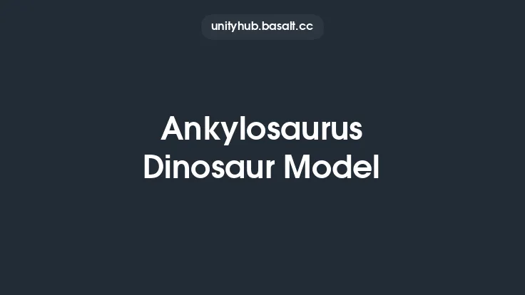 Ankylosaurus Dinosaur Model Thumbnail