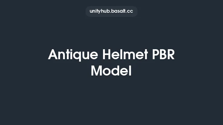 Antique Helmet PBR Model Thumbnail