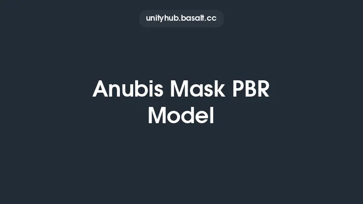 Anubis Mask PBR Model Thumbnail