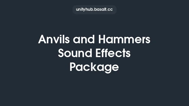 Anvils and Hammers Sound Effects Package Thumbnail