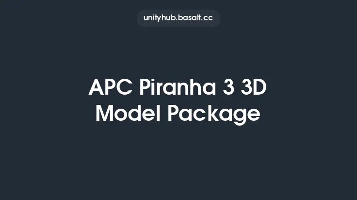 APC Piranha 3 3D Model Package Thumbnail