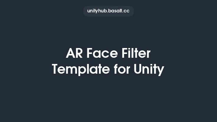 AR Face Filter Template for Unity Thumbnail