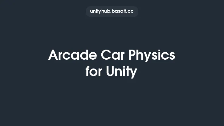 Arcade Car Physics for Unity Thumbnail