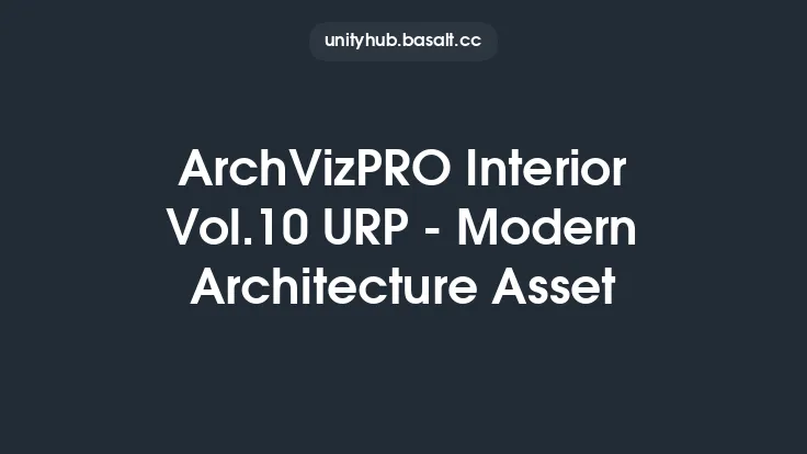 ArchVizPRO Interior Vol.10 URP - Modern Architecture Asset Thumbnail