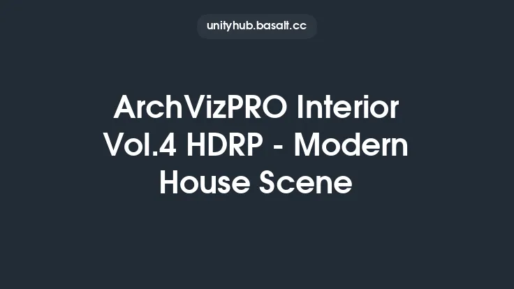 ArchVizPRO Interior Vol.4 HDRP - Modern House Scene Thumbnail