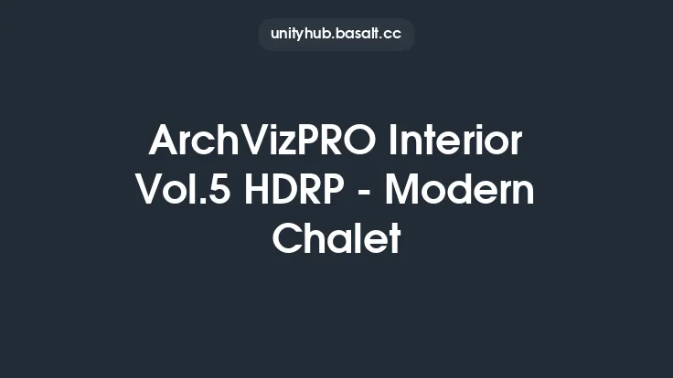 ArchVizPRO Interior Vol.5 HDRP - Modern Chalet Thumbnail