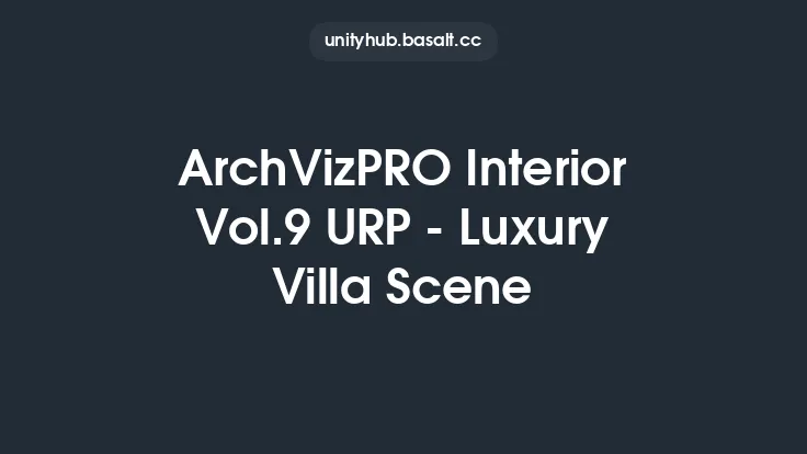 ArchVizPRO Interior Vol.9 URP - Luxury Villa Scene Thumbnail