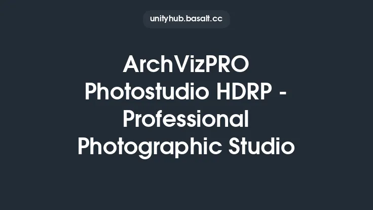 ArchVizPRO Photostudio HDRP - Professional Photographic Studio Thumbnail