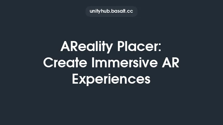 AReality Placer: Create Immersive AR Experiences Thumbnail