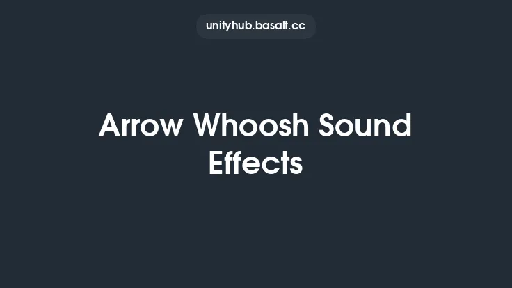 Arrow Whoosh Sound Effects Thumbnail