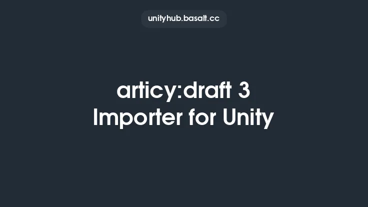 articy:draft 3 Importer for Unity Thumbnail