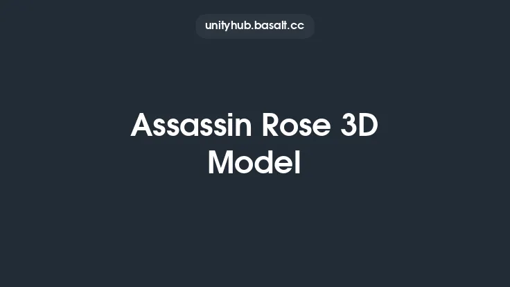 Assassin Rose 3D Model Thumbnail