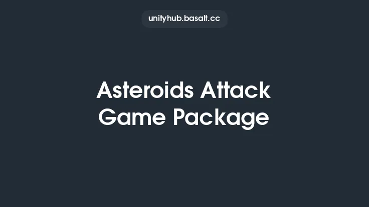 Asteroids Attack Game Package Thumbnail