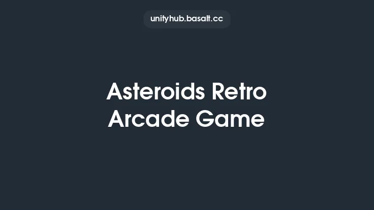 Asteroids Retro Arcade Game Thumbnail