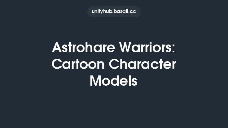 Astrohare Warriors: Cartoon Character Models Thumbnail