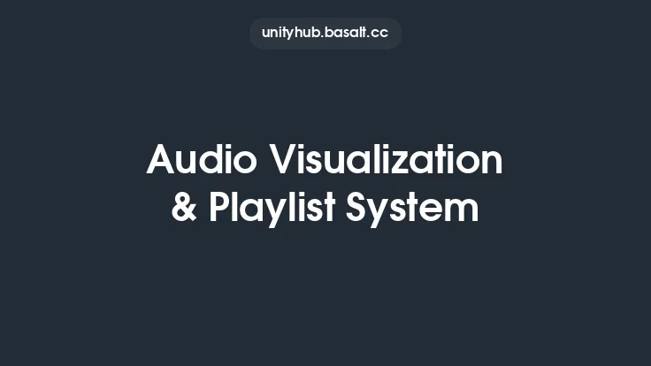 Audio Visualization & Playlist System Thumbnail