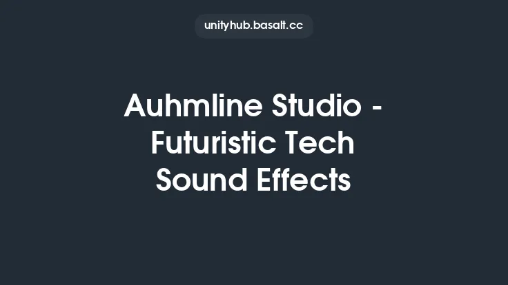 Auhmline Studio - Futuristic Tech Sound Effects Thumbnail