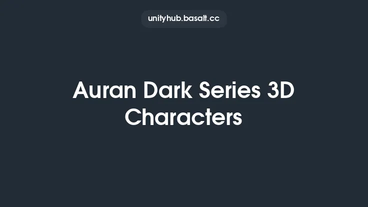 Auran Dark Series 3D Characters Thumbnail