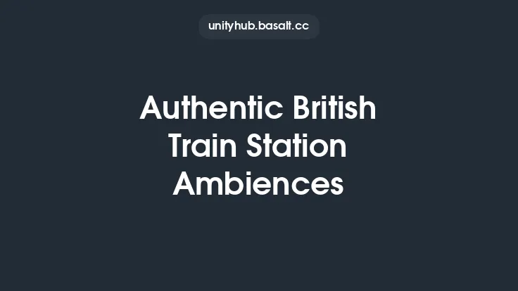 Authentic British Train Station Ambiences Thumbnail