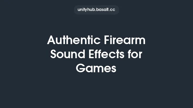 Authentic Firearm Sound Effects for Games Thumbnail