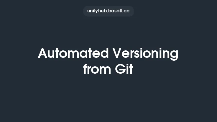 Automated Versioning from Git Thumbnail