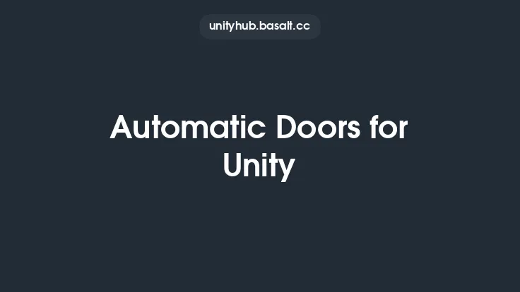 Automatic Doors for Unity Thumbnail