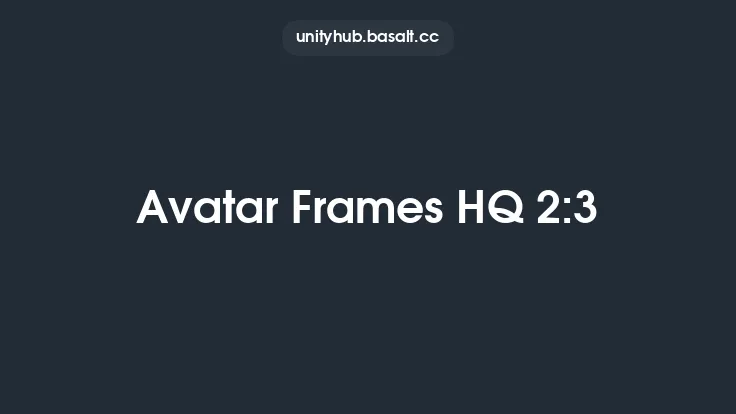 Avatar Frames HQ 2:3 Thumbnail