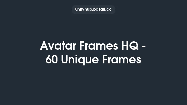 Avatar Frames HQ - 60 Unique Frames Thumbnail
