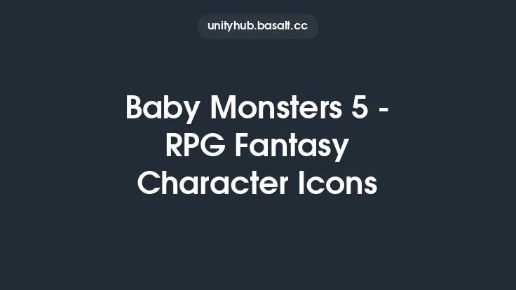 Baby Monsters 5 - RPG Fantasy Character Icons Thumbnail