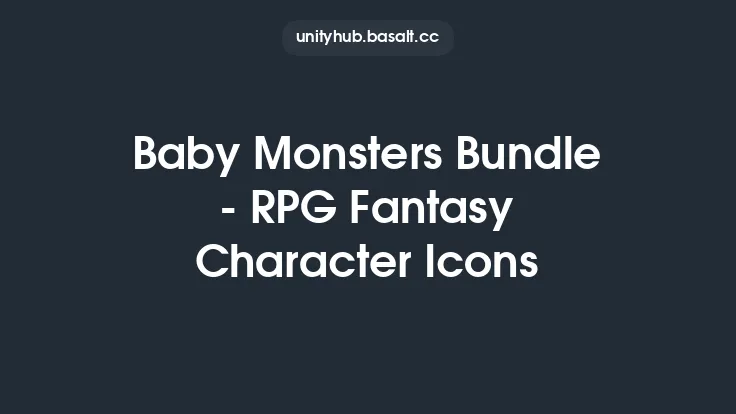 Baby Monsters Bundle - RPG Fantasy Character Icons Thumbnail