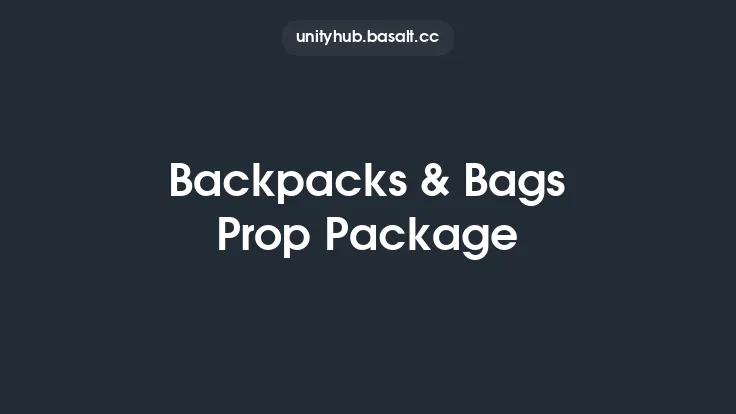 Backpacks & Bags Prop Package Thumbnail