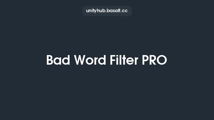 Bad Word Filter PRO Thumbnail