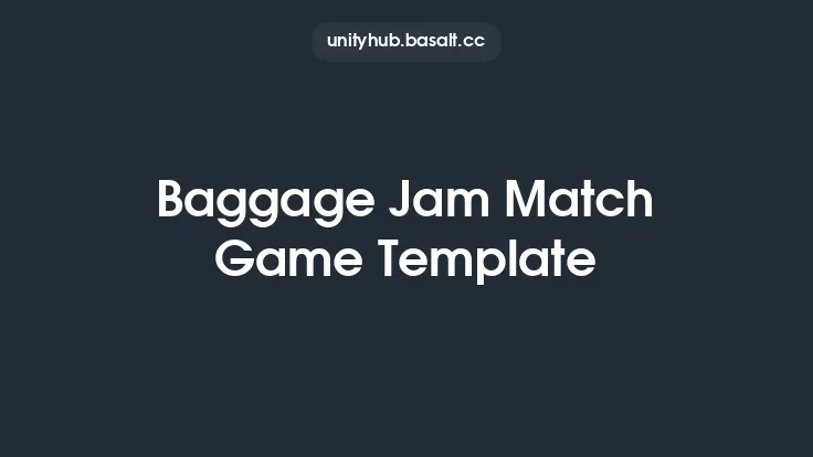 Baggage Jam Match Game Template Thumbnail
