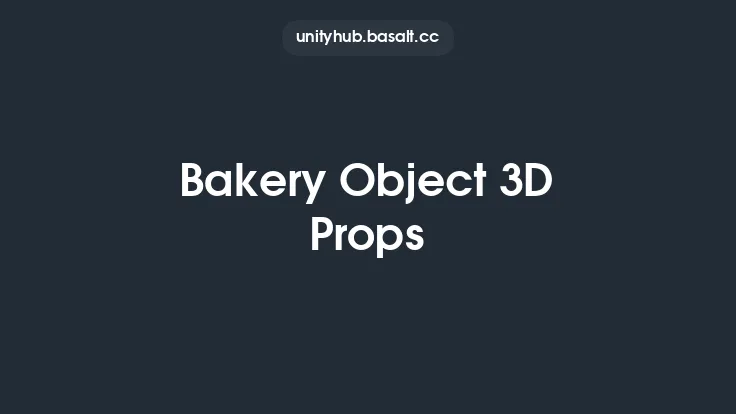 Bakery Object 3D Props Thumbnail