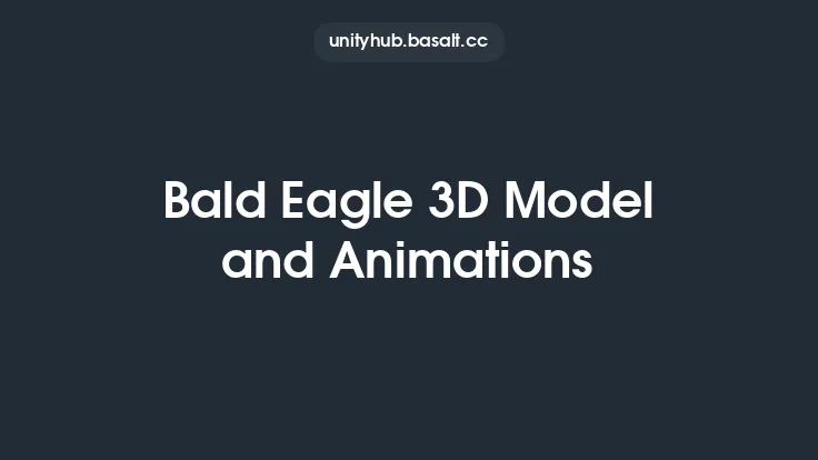 Bald Eagle 3D Model and Animations Thumbnail