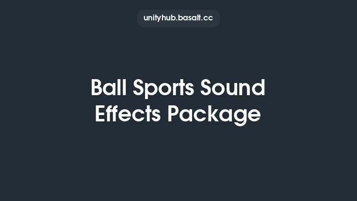 Ball Sports Sound Effects Package Thumbnail