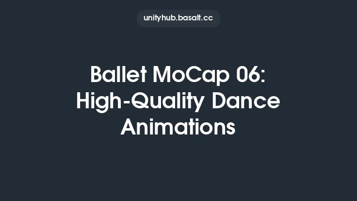 Ballet MoCap 06: High-Quality Dance Animations Thumbnail