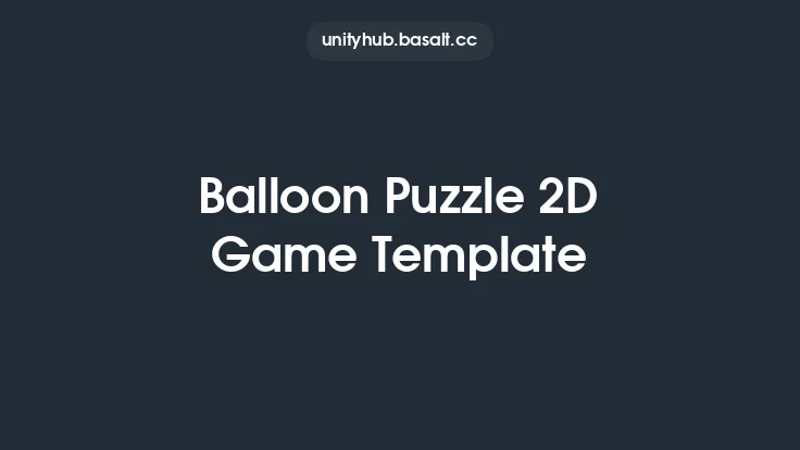Balloon Puzzle 2D Game Template Thumbnail