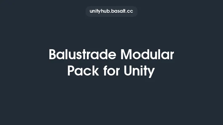 Balustrade Modular Pack for Unity Thumbnail