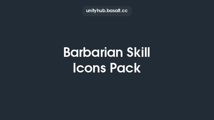 Barbarian Skill Icons Pack Thumbnail