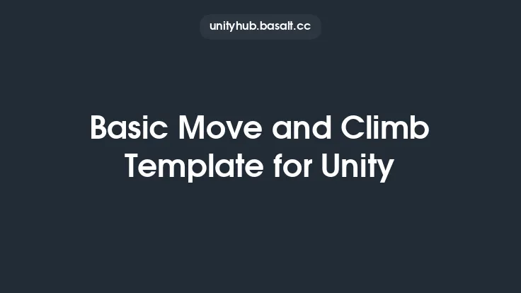 Basic Move and Climb Template for Unity Thumbnail