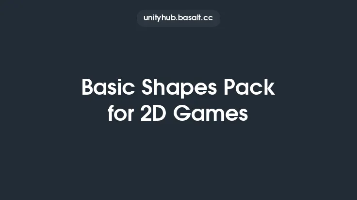 Basic Shapes Pack for 2D Games Thumbnail