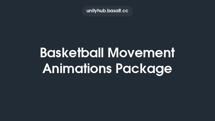 Basketball Movement Animations Package Thumbnail