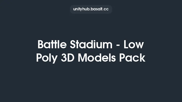 Battle Stadium - Low Poly 3D Models Pack Thumbnail