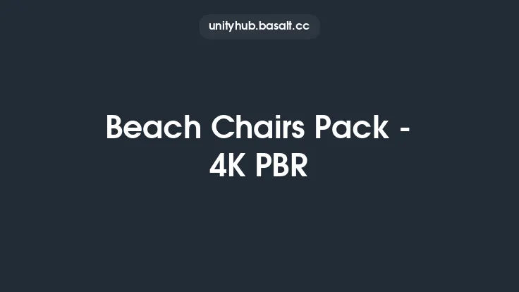 Beach Chairs Pack - 4K PBR Thumbnail