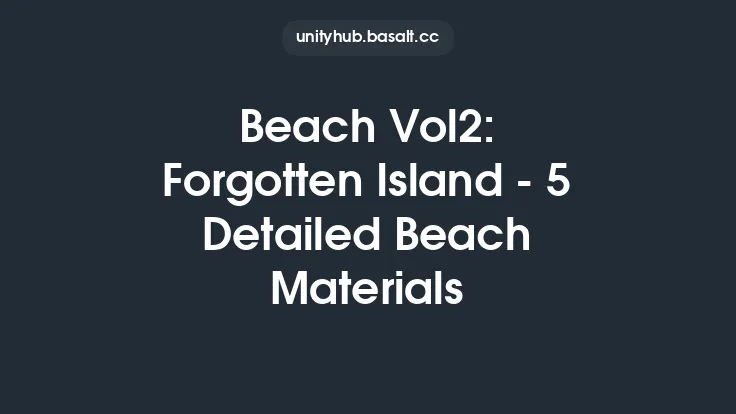 Beach Vol2: Forgotten Island - 5 Detailed Beach Materials Thumbnail
