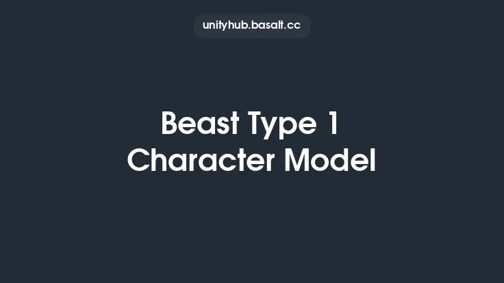 Beast Type 1 Character Model Thumbnail