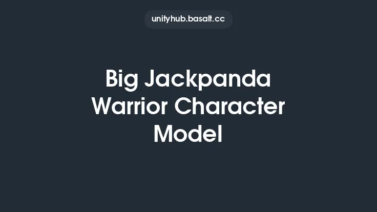 Big Jackpanda Warrior Character Model Thumbnail