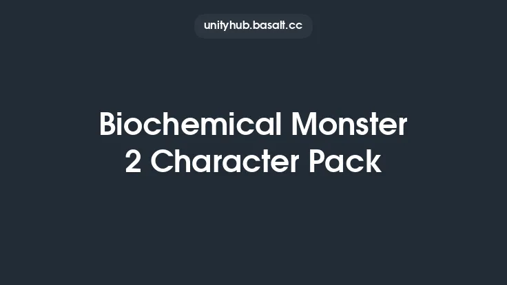 Biochemical Monster 2 Character Pack Thumbnail