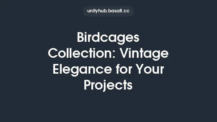 Birdcages Collection: Vintage Elegance for Your Projects Thumbnail